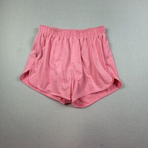 Rhone x Barry's Shorts Womens Small Pink Lined 4" Shorts Elastic Waist Stretch